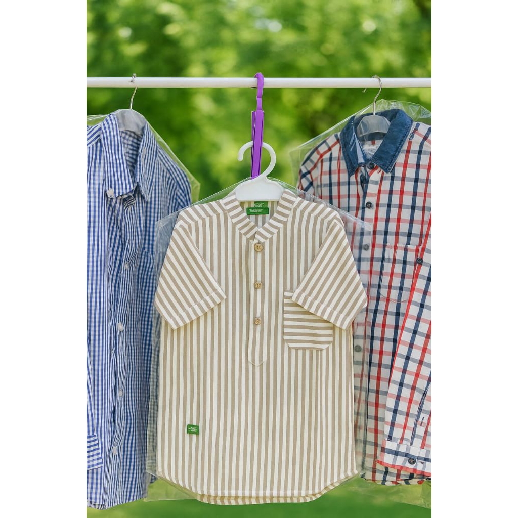 Plastik Pelindung Gamis, Baju, Jas Gantung Cover Pakaian Anti Debu Kaus Lemari Baju Gantungan & Jepi