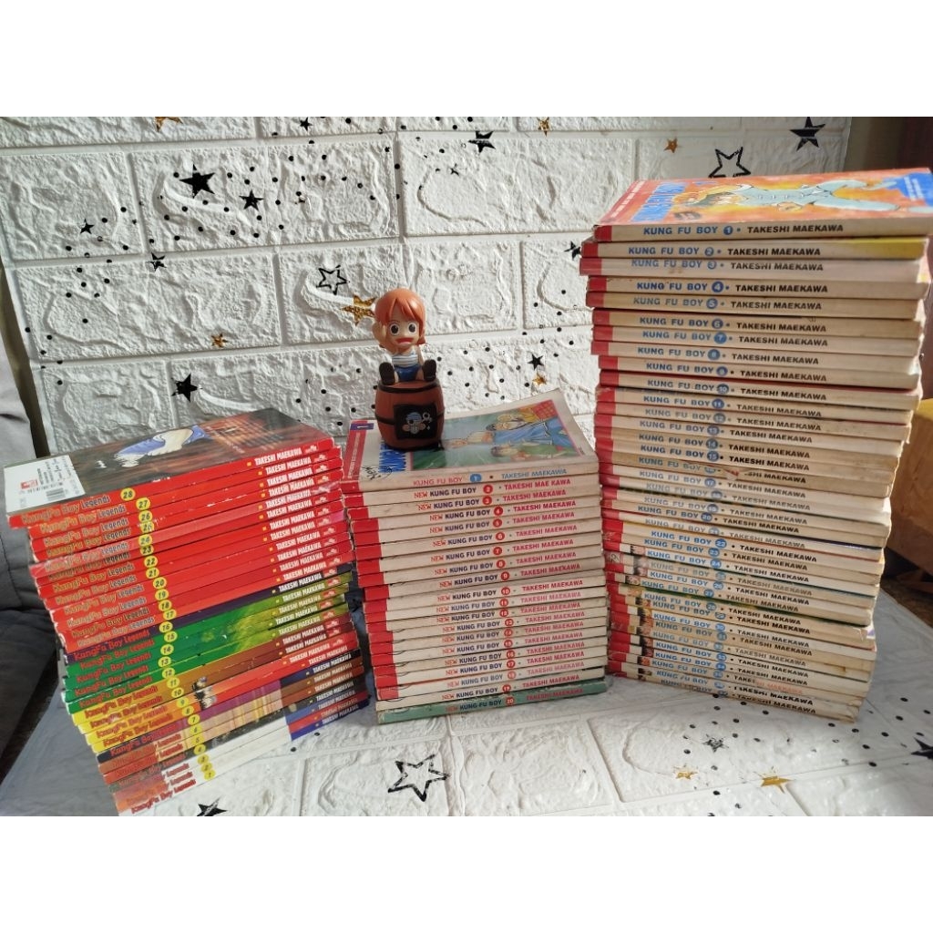 Komik New Kungfu Boy 1-20 + Kungfu boy 1-37 + Kungfu boy legends 1-23 Set-3