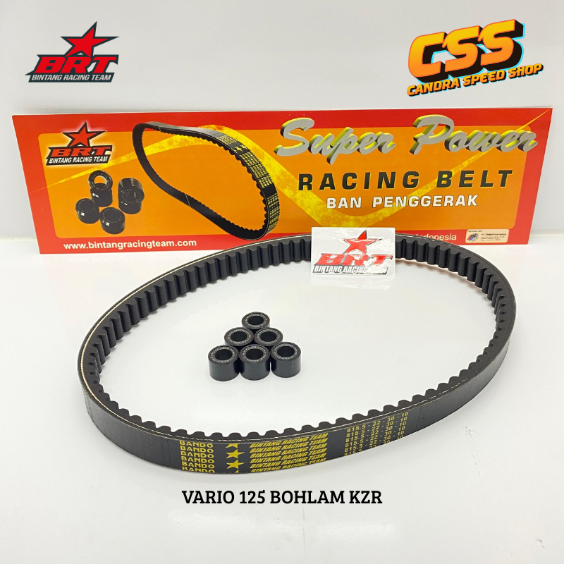 Van Belt V Belt Set Roller BRT Vario 125 OLD Vario Bohlam 2012 - 2015 KZR