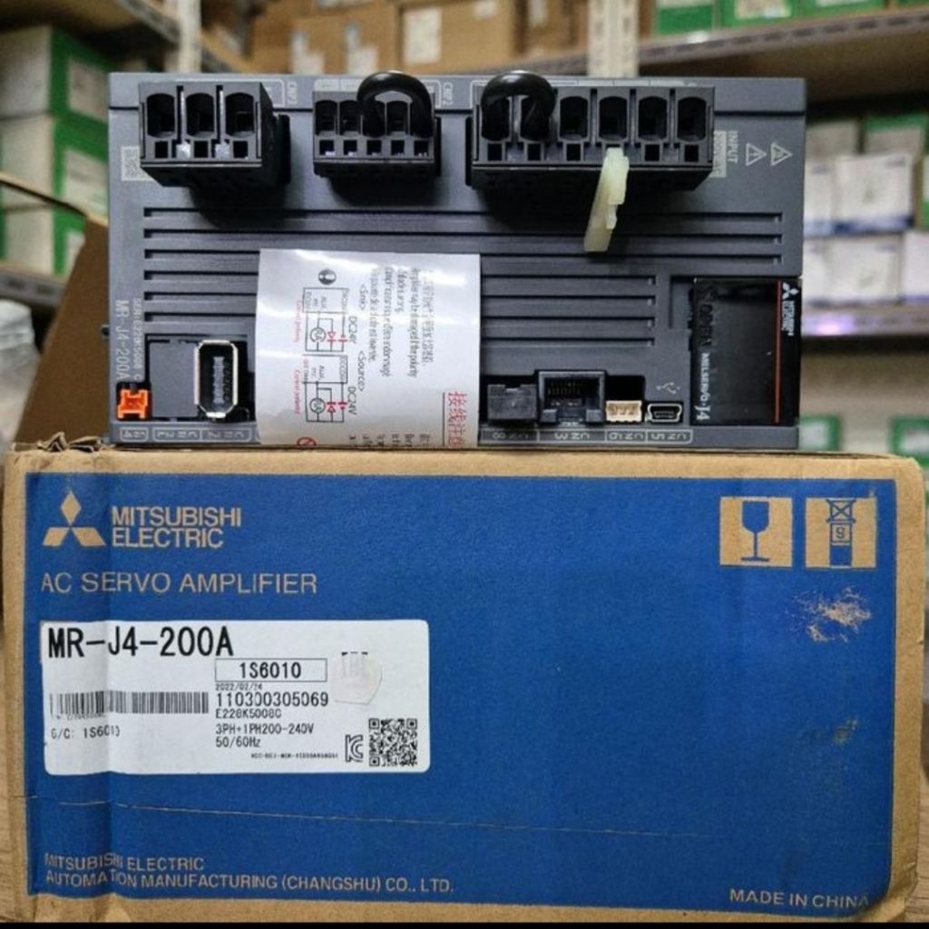 AC SERVO AMPLIFIER MITSUBISHI MR-J4-200A/MR-J4-200A MITSUBISHI ORIGINAL