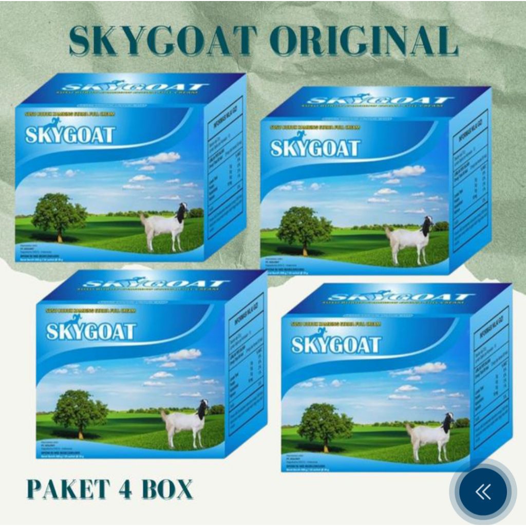 

SKYGOAT | Susu Kambing Etawa Paket 4 Box Original