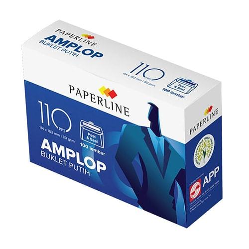 

Amplop Putih 110 Paperline / Amplop Polos PPL