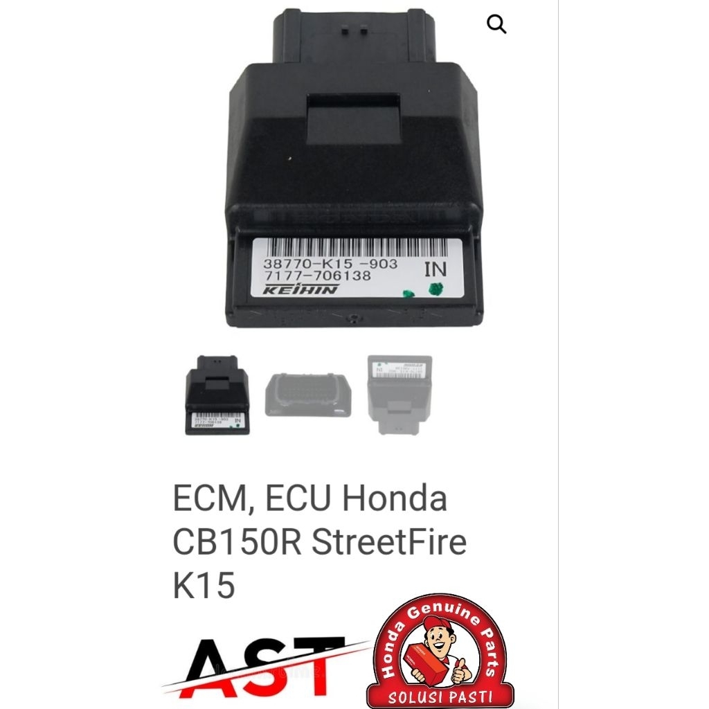 38770k15903 ECU CB150R BELUM LAMPU LED ORIGINAL