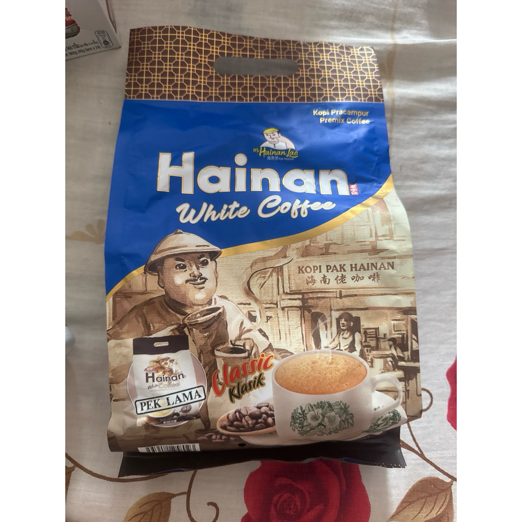 

MR HAINAN LAO WHITE COFFEE CLASSIC 525gr isi 15 sachet