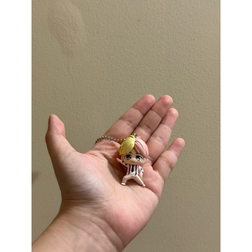 BTS TinyTAN V Idol Mini Swing Character Keychain Original Japan