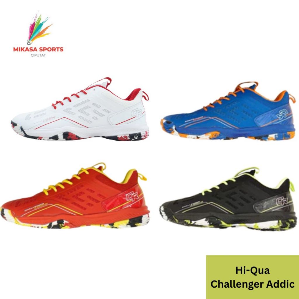 SEPATU BADMINTON HIQUA CHALLENGER ADDIC ORIGINAL