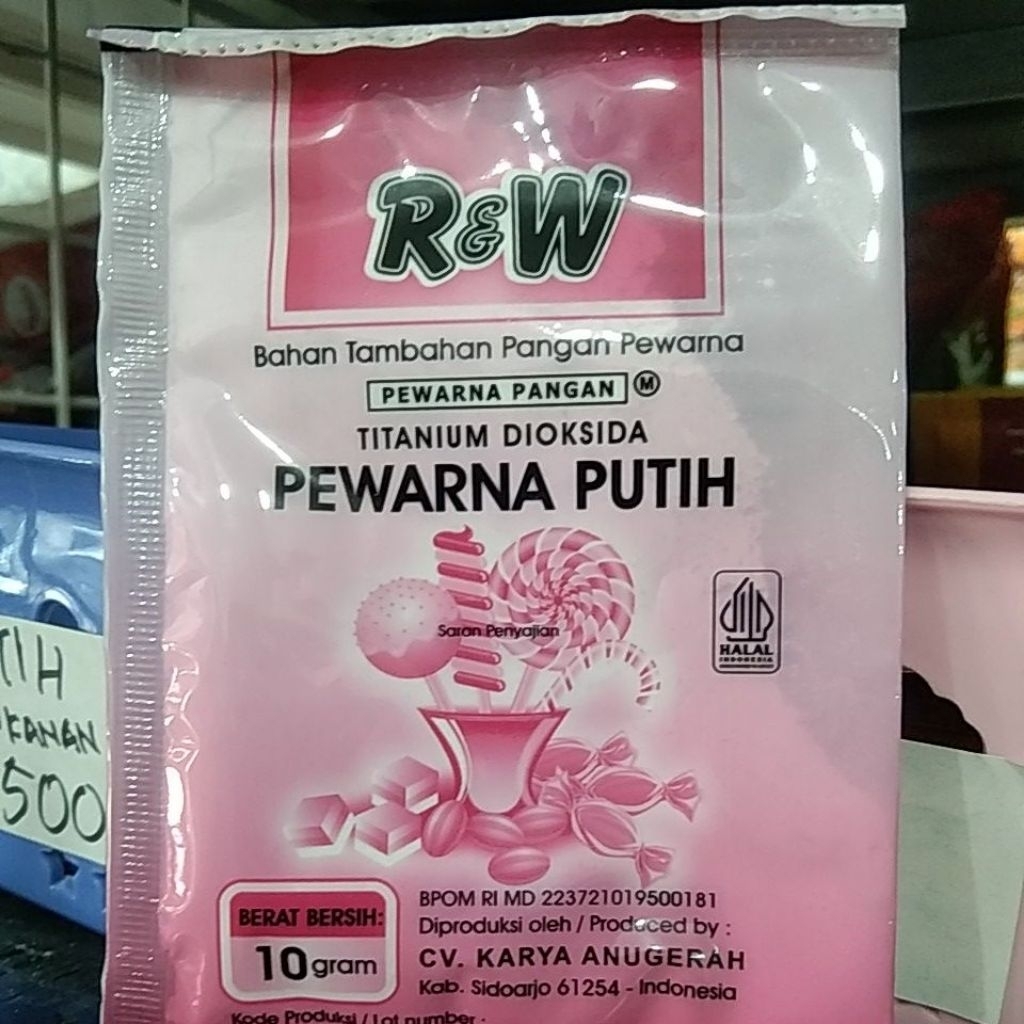 

R&W Pewarna Putih 10grm