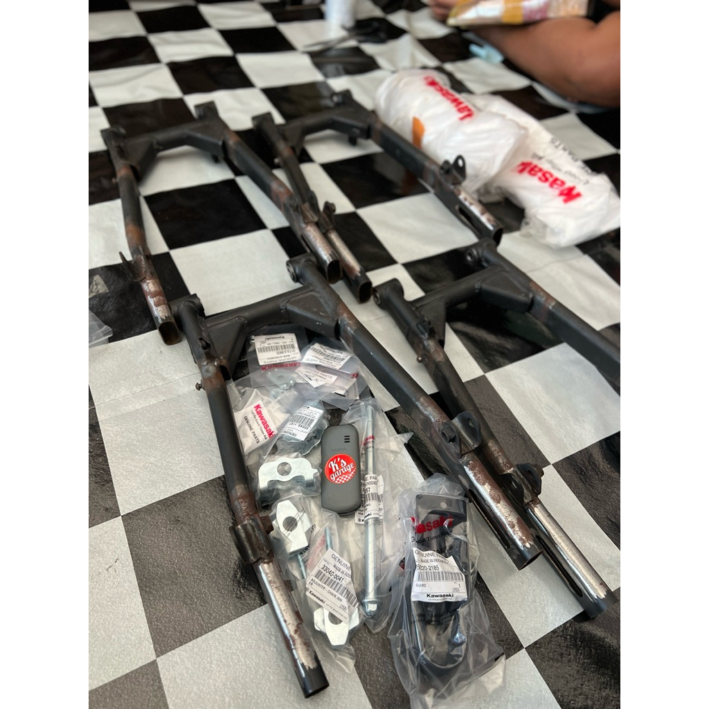 arm w175 original pnp cb & gl100 sasis w175 swing arm w175 pnp cb&gl100