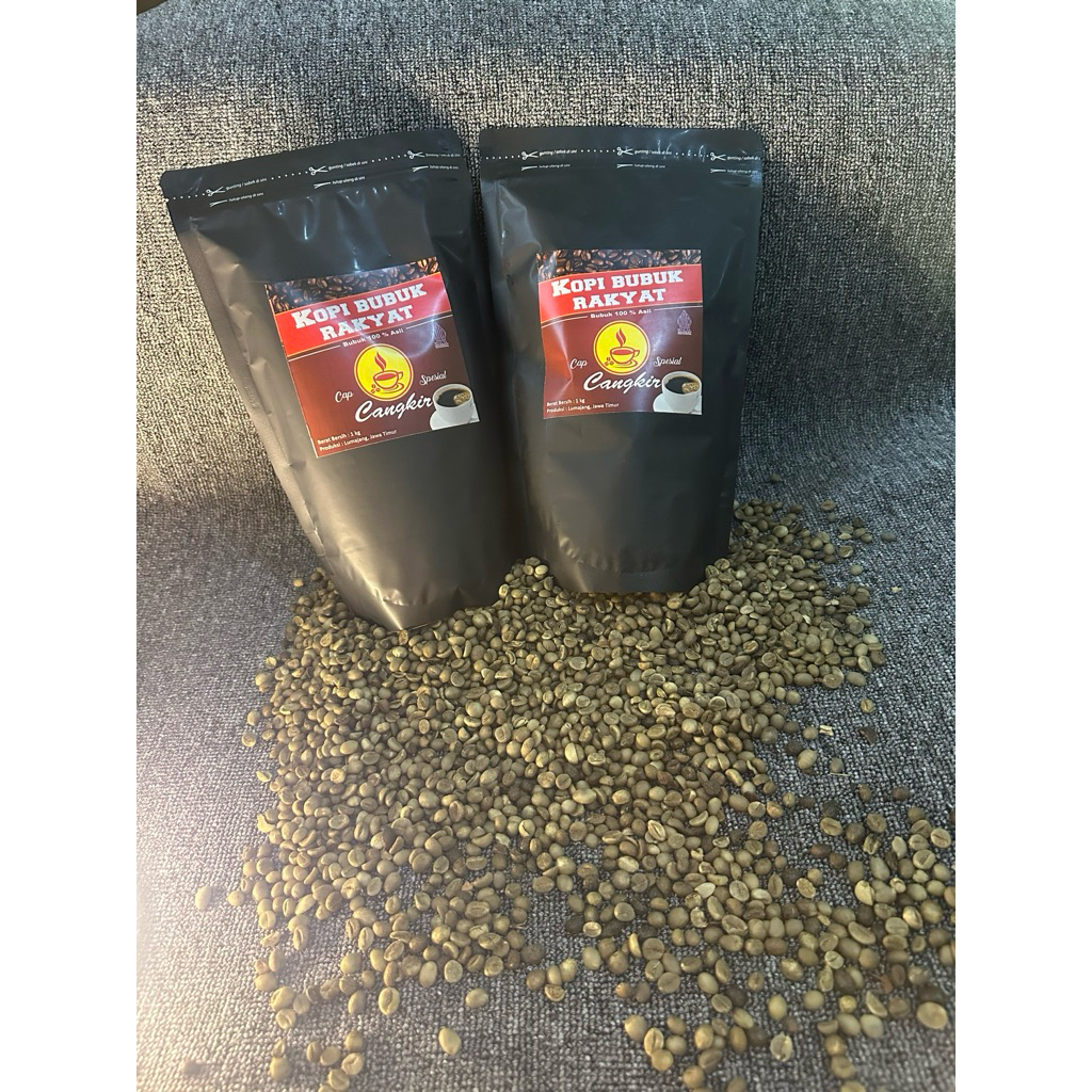 

Paket bundling kopi bubuk hitam murni 100% asli kemasan 500gr aroma wangi rasa mantab