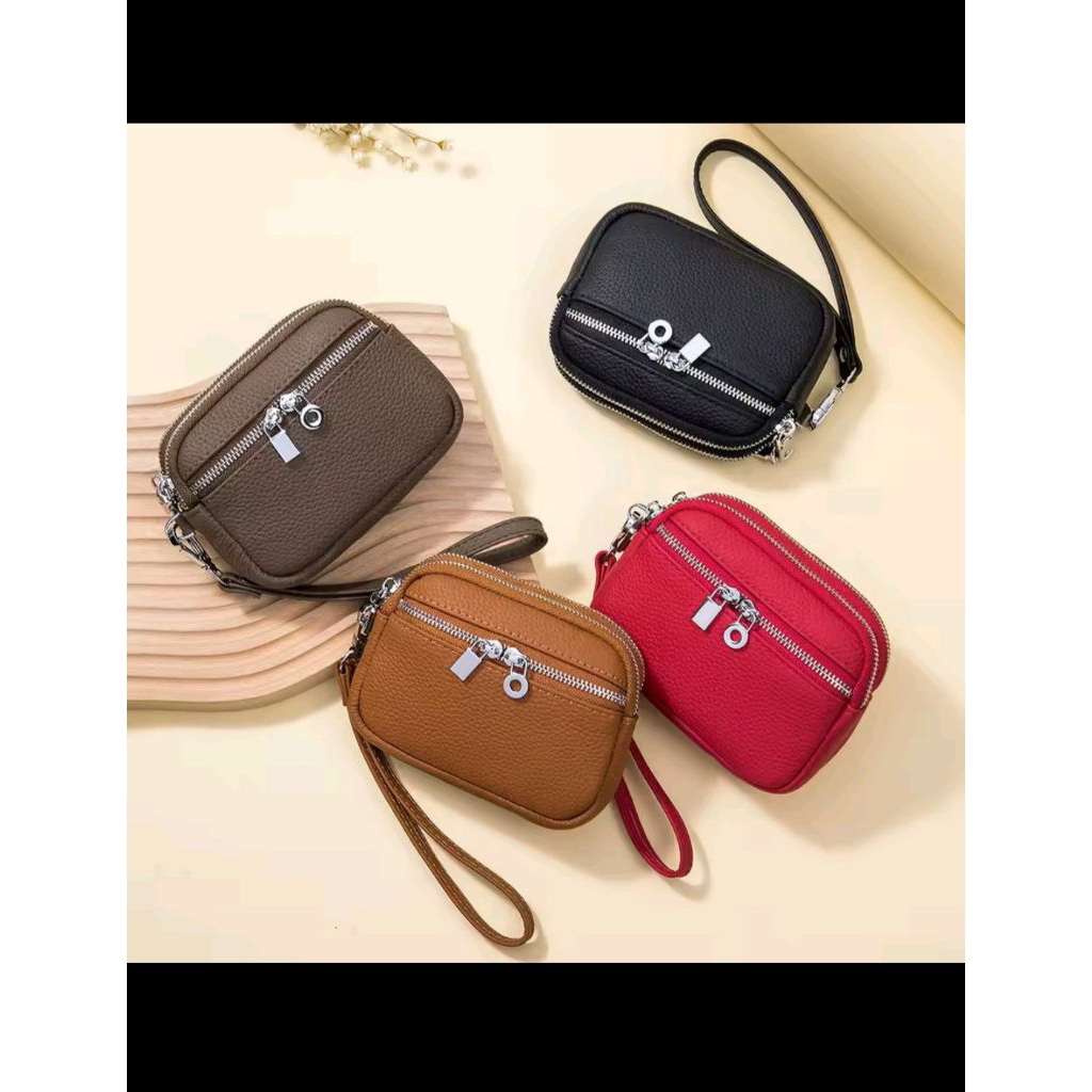 Dompet coin wanita | dompet mini koin wanita resleting import 3 kepala resleting 4 | dompet coin ter