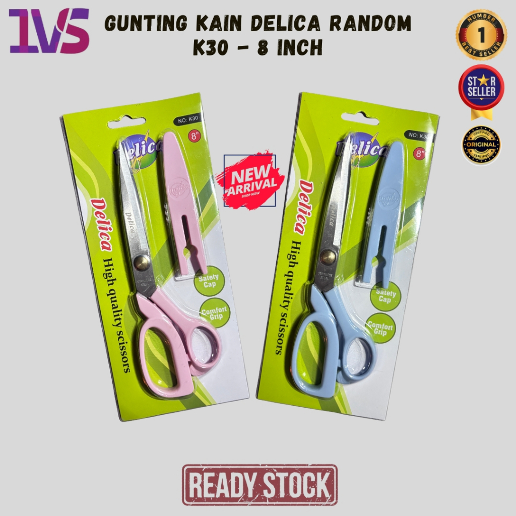 

Gunting Kain Delica K30/8 Inch Random Original Product