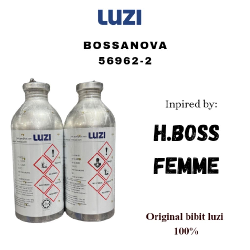 BIBIT BOSSANOVA LUZI | INSPIRED BY H BOSS FEMME | BIBIT LUZI 100ML REPACK
