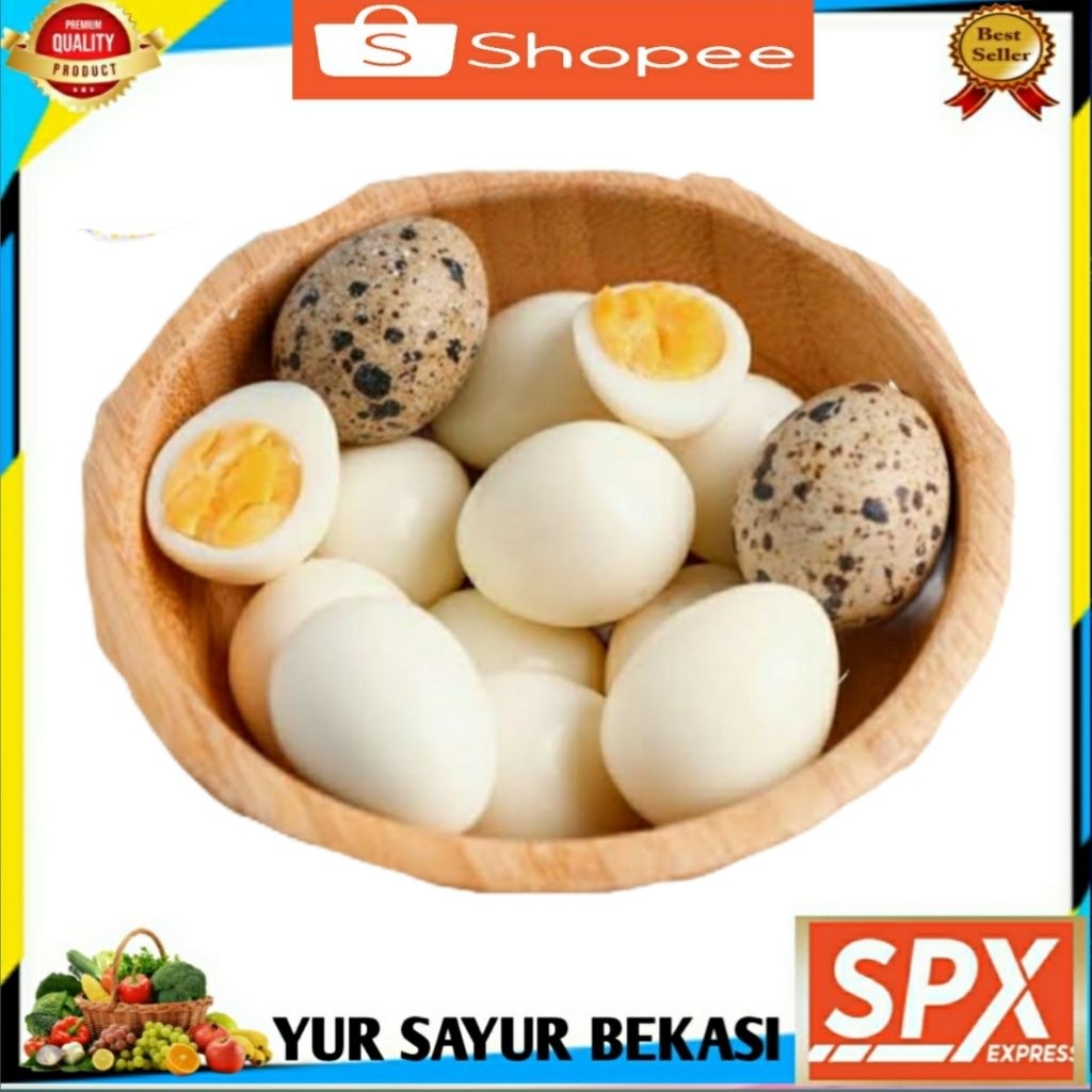 

Telur Puyuh Matang 10 Butir