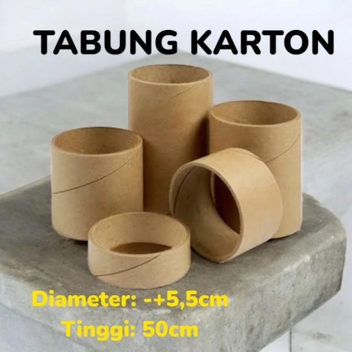 

Selongsong Karton Tabung Packing Gulungan Kain Tubecore Kones D. 5,5Cm Tinggi 50 Cm
