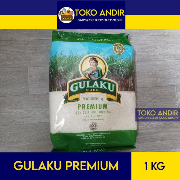 

Gulaku Gula Tebu Kristal Putih Premium 1kg Gula Pasir Halus Murni Berkualitas