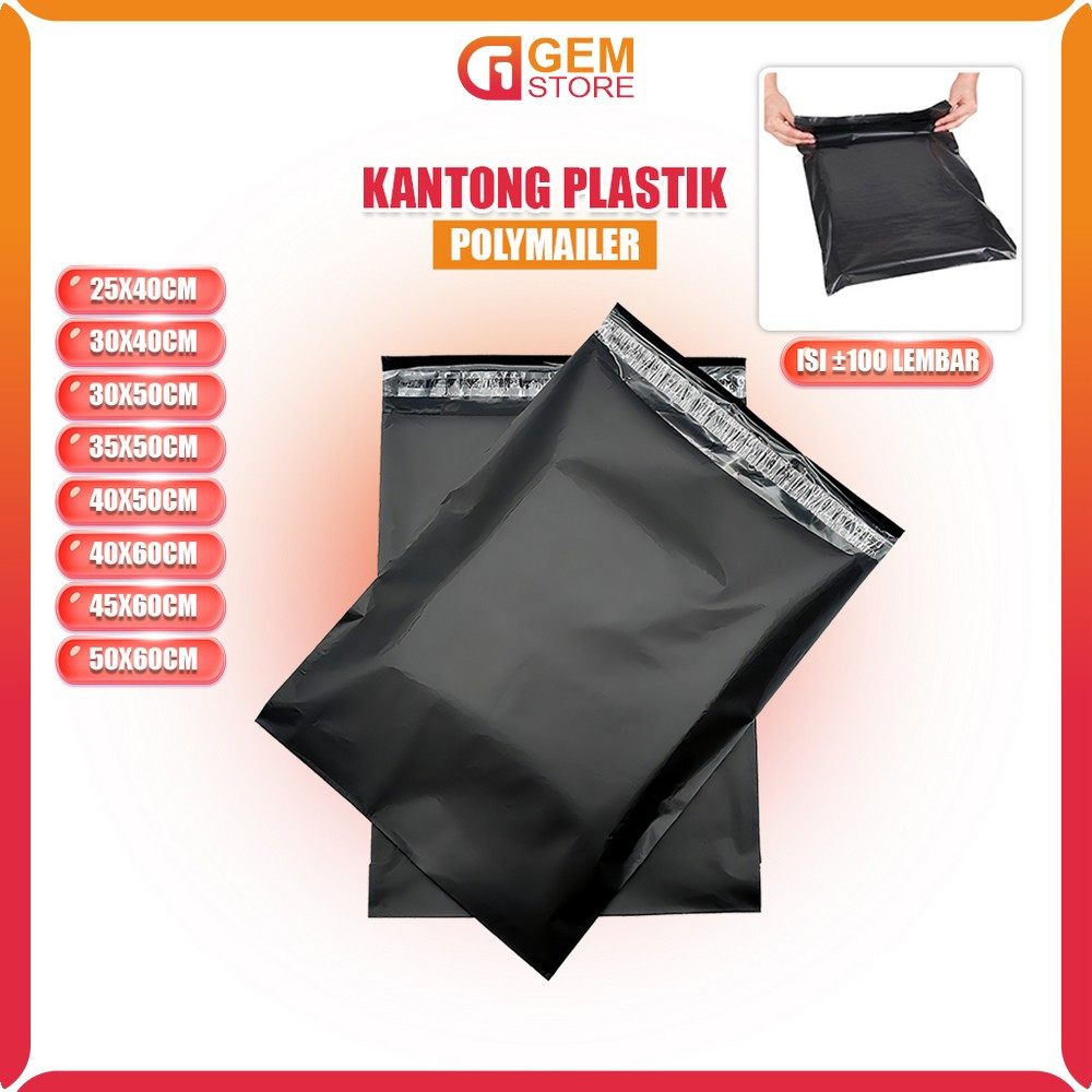 

GROSIR PART 02 Polymailer Plastik Packing Online Shop Lem Kuat Anti Sobek / Plastic Bungkus Polimeiler Kantong Amplop Packing GEMstores C1367