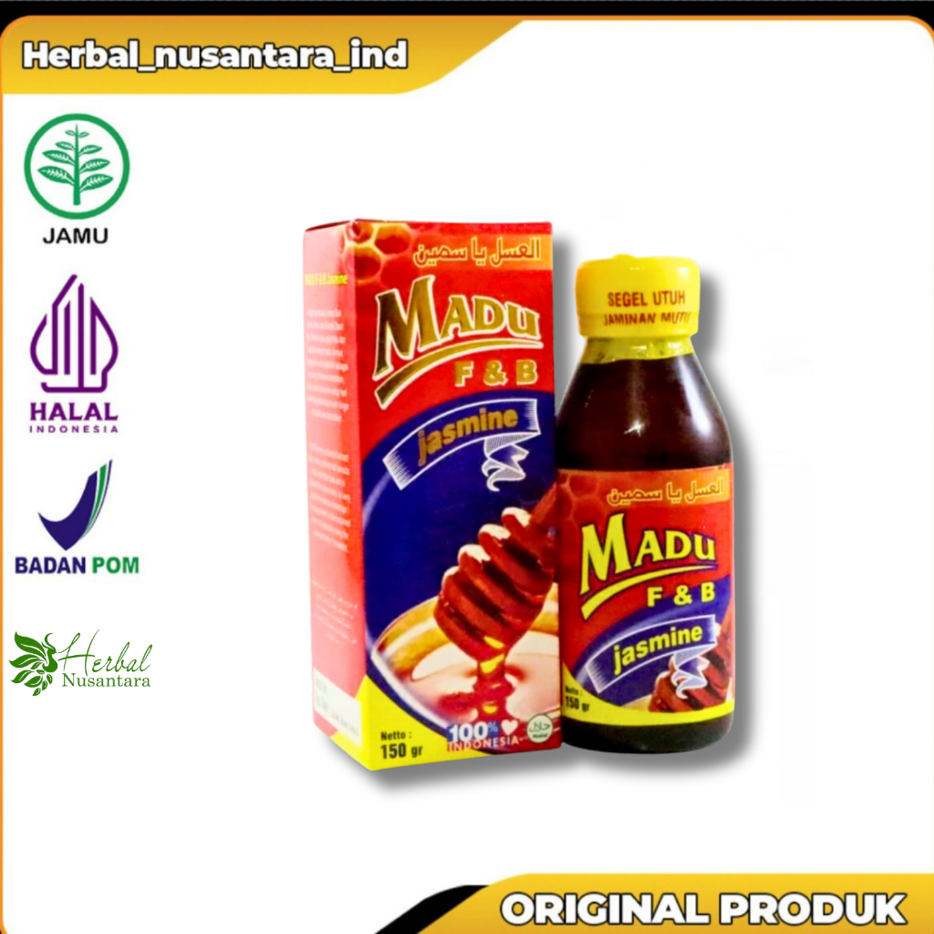 

MADU F & B ( PREBIOTIK FLEK DAN BATUK) 150 GR - JASMINE