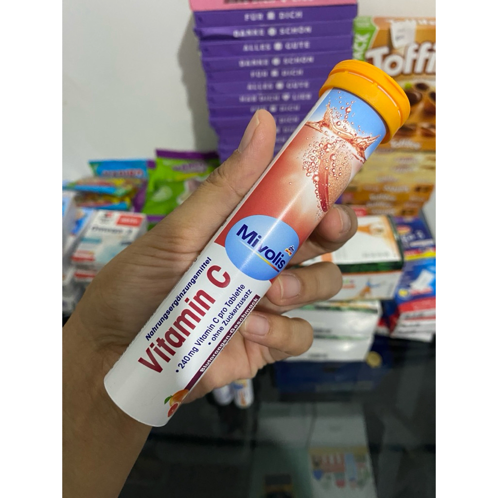 Mivolis Vitamin C, Calcium, Magnesium, B12 isi 20