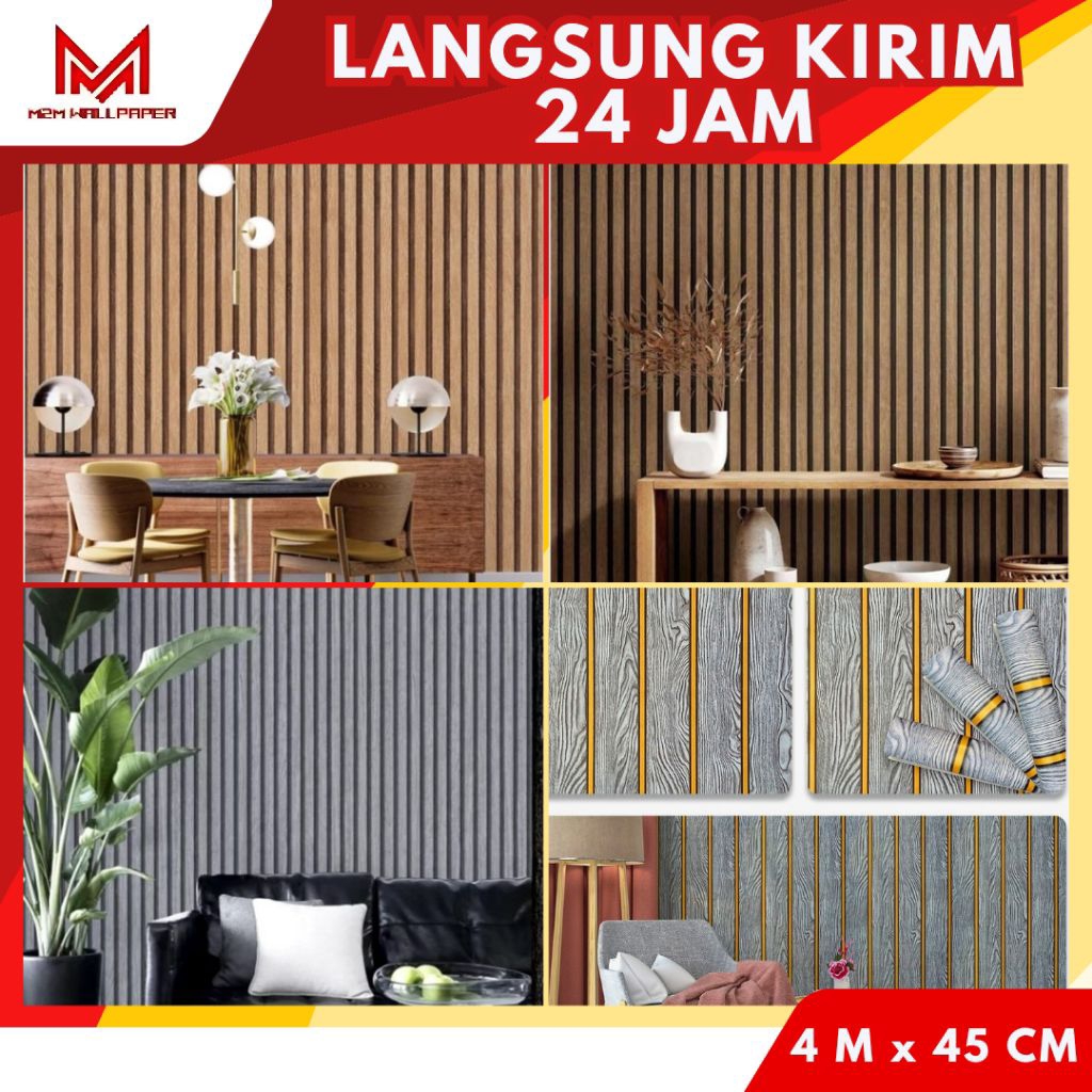 Wallpaper Dinding Panel Wallpaper Dinding Aesthetic Sticker Dinding Motif Panel Wallpaper Dinding Ru