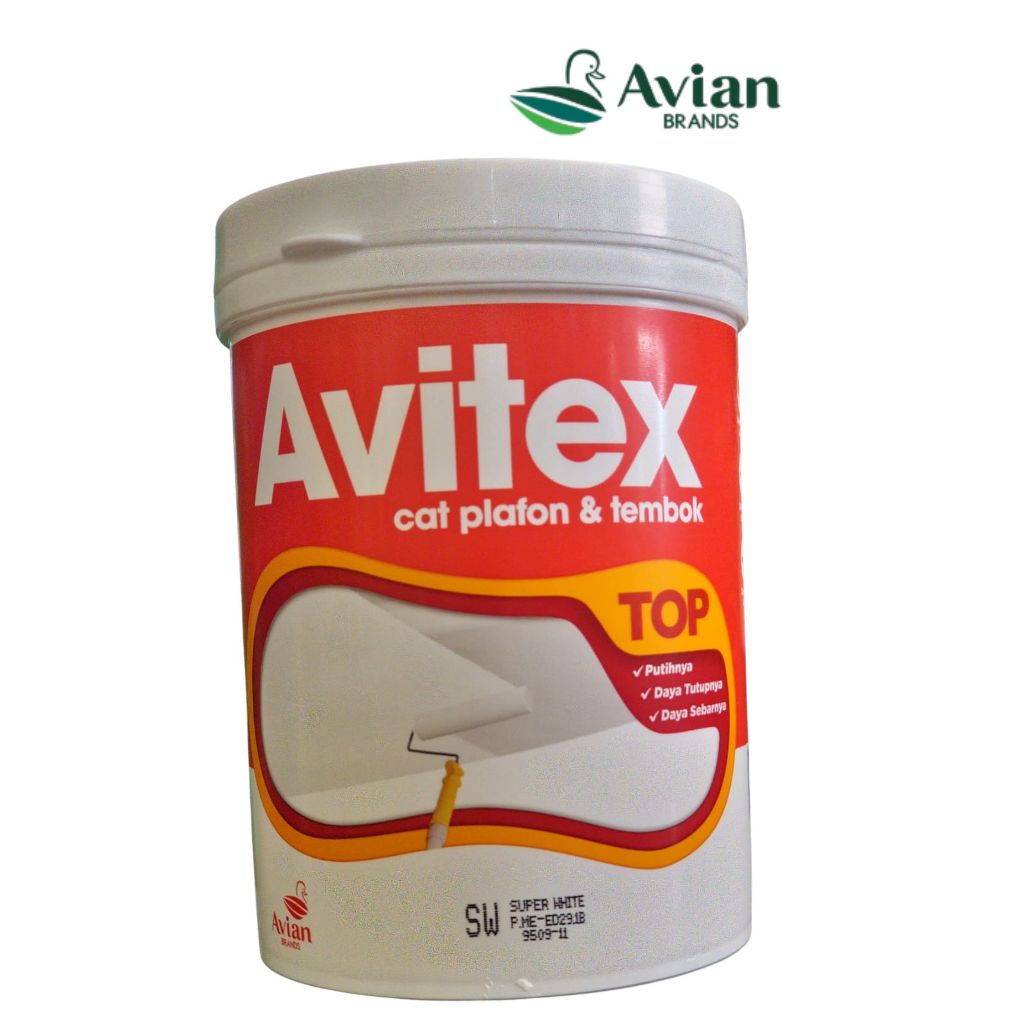 AVITEX CAT TEMBOK & PLAFON 1KG