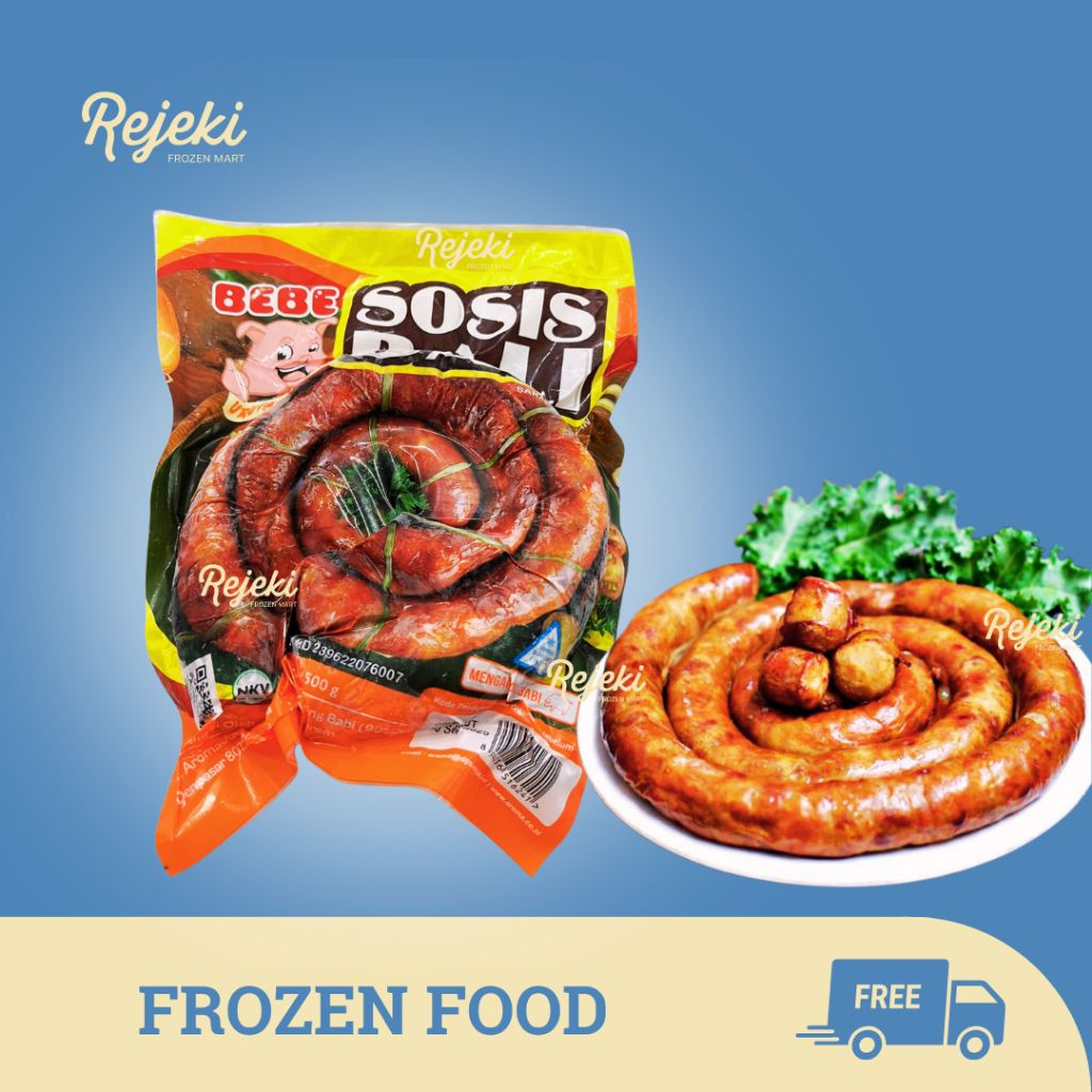 

Sosis Khas Bali Urutan Babi 500gr - Rejeki Frozen