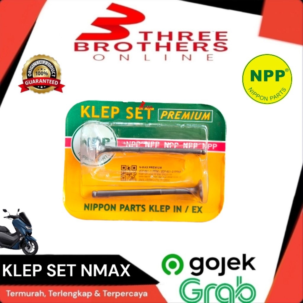 Klep valve set Nmax 155 Aerox npp