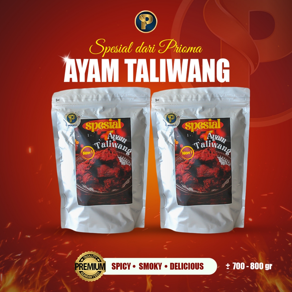 

Ayam Taliwang Prioma Siap Saji / Ayam Bumbu Khas Nusantara