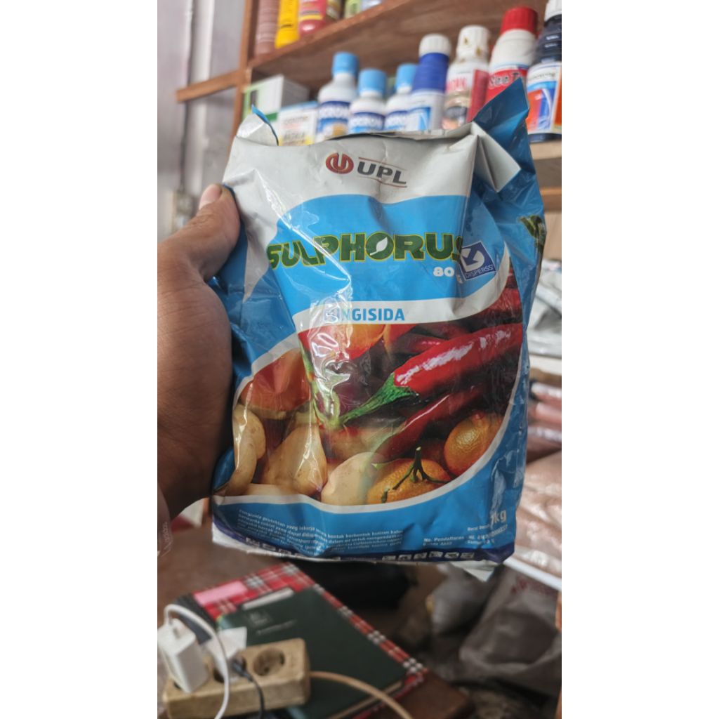 SULPHORUS 80WG 1KG BAHAN AKTIF SULFUR 80%