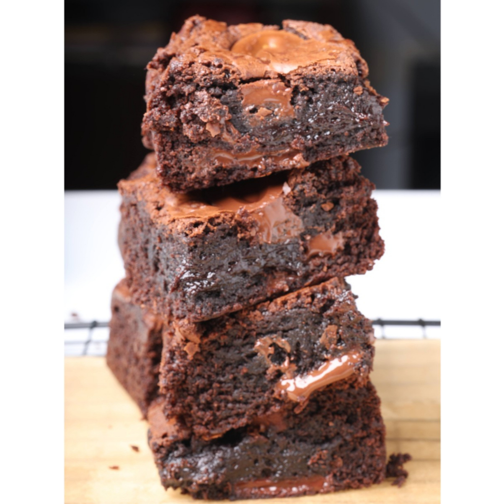 

Gooey Chocolate Valrhona Fudgy brownie