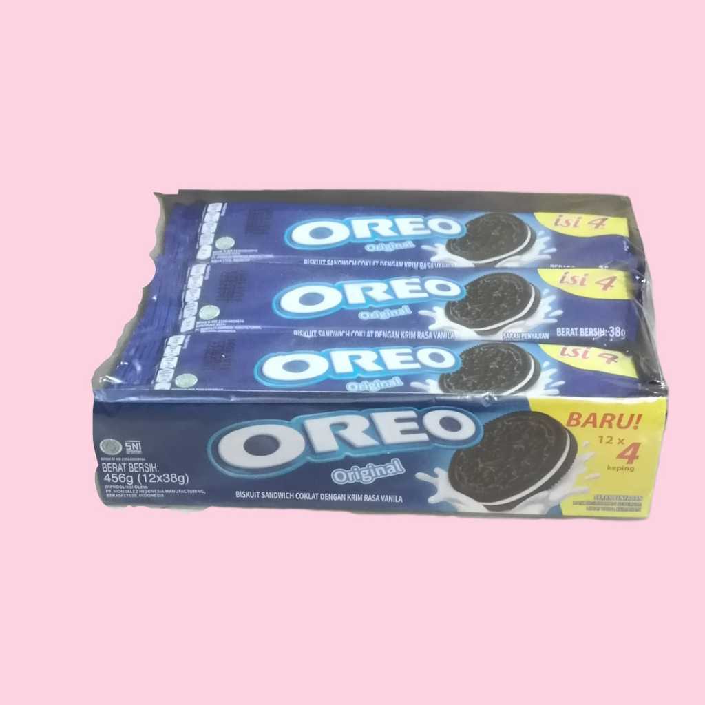 

Oreo Original Biscuit Cream Vanila [12 pcs/ box]