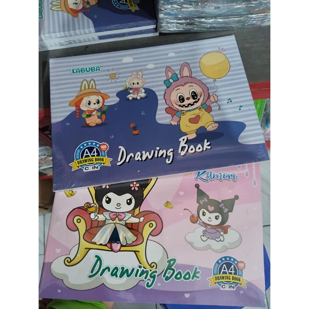 

BUKU GAMBAR A4 TRULLY | IBOOK | COIN MOTIF RANDOM ISI 10PCS