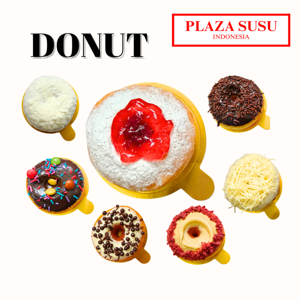 

DONUT MANIS DOUGHNUT SUSU INSTANT LANSUNG MAKAN DONAT JAJAN