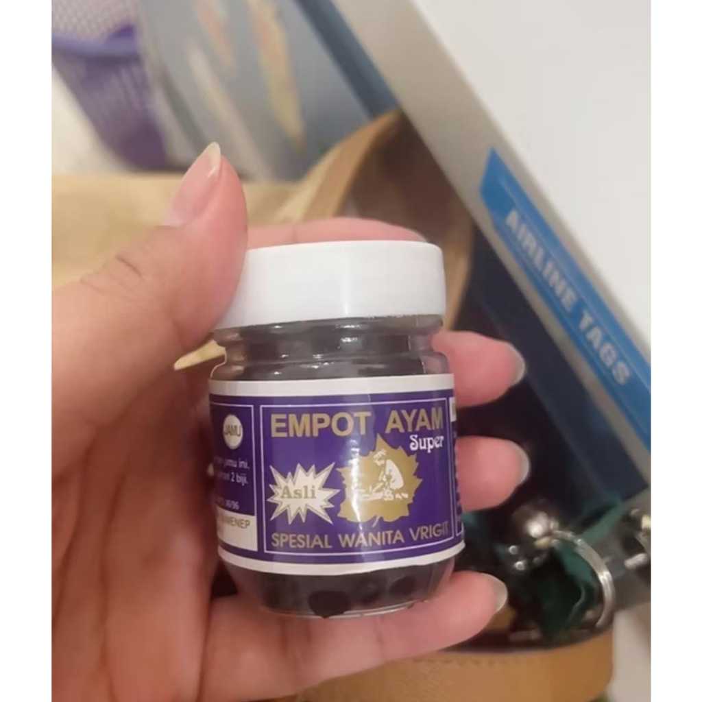 ASLI JAMU EMPOT AYAM SUPER / JAMU EMPOT AYAM MADURA ASLI UNTUK MISS V BPOM