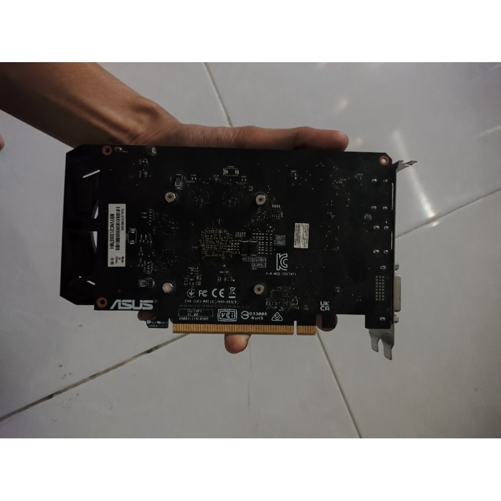 gtx 1650 4gb no pin power