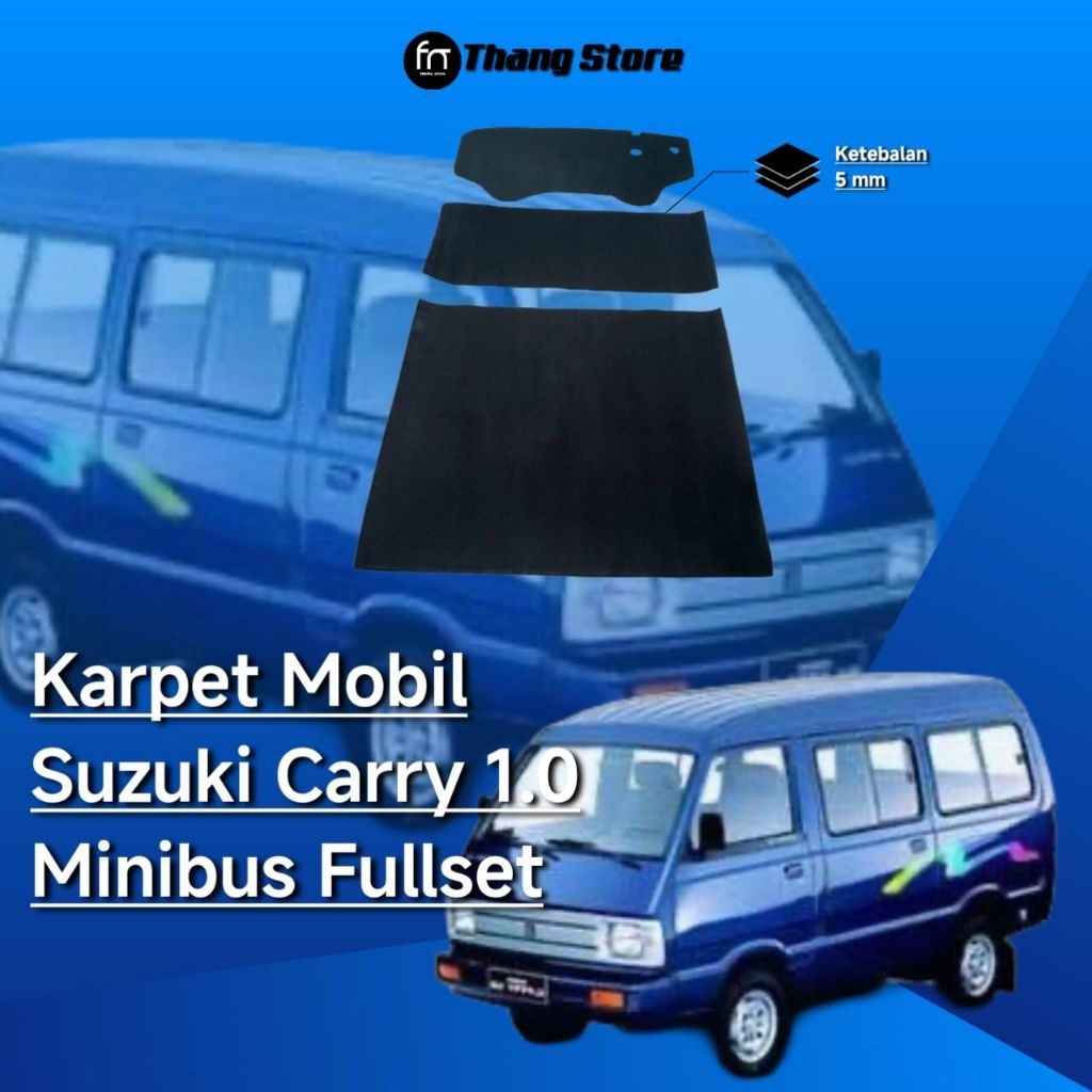 Karpet Mobil Suzuki Carry 1,0 Minibus Fullset/Karpet Karet Matras Suzuki Carry 1.0 minibus