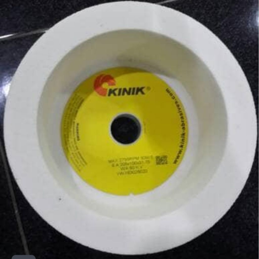 batu gerinda kinik cup 205x100x31,75 gerinda mangkok