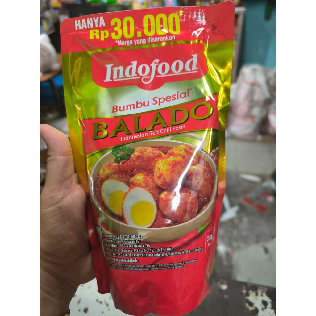 

Indofood Bumbu Spesial Balado 600 Gram