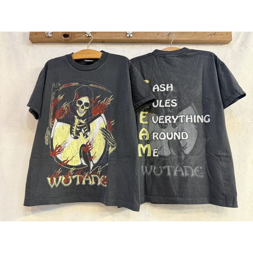 KAOS BOOTLEG BAND FADED BELEL GIANT TULTEX BROCKUM CARTOON NETWORK WILD OATS ONEITA VINTAGE WUTANG C