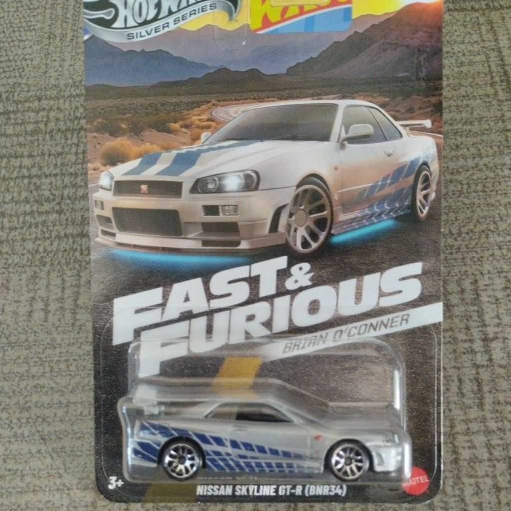 HOT WHEELS NISSAN SKYLINE GT-R R34 (E)