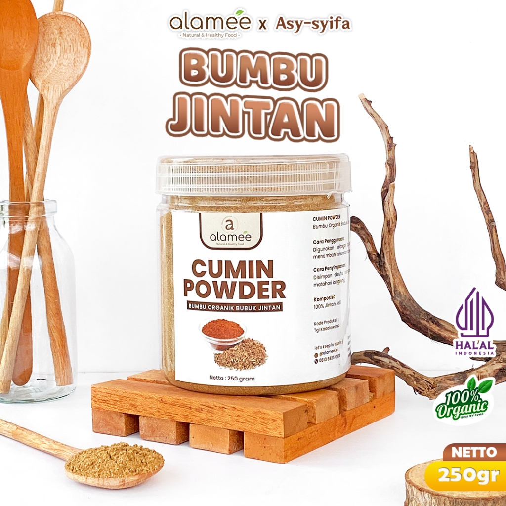 

ALAMEE Bumbu Dapur Jintan Bubuk Cumin Powder Bumbu Dapur Instan Jinten Ground Caraway Rempah Masak