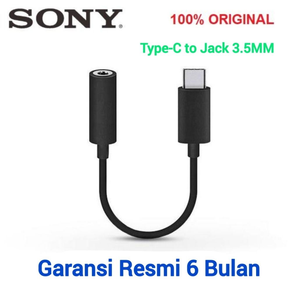 Sony Type-C USB C to Jack 3.5MM EC260 earphone Experia XZ3 XZ2 Original 100% Handsfree Headset Headp