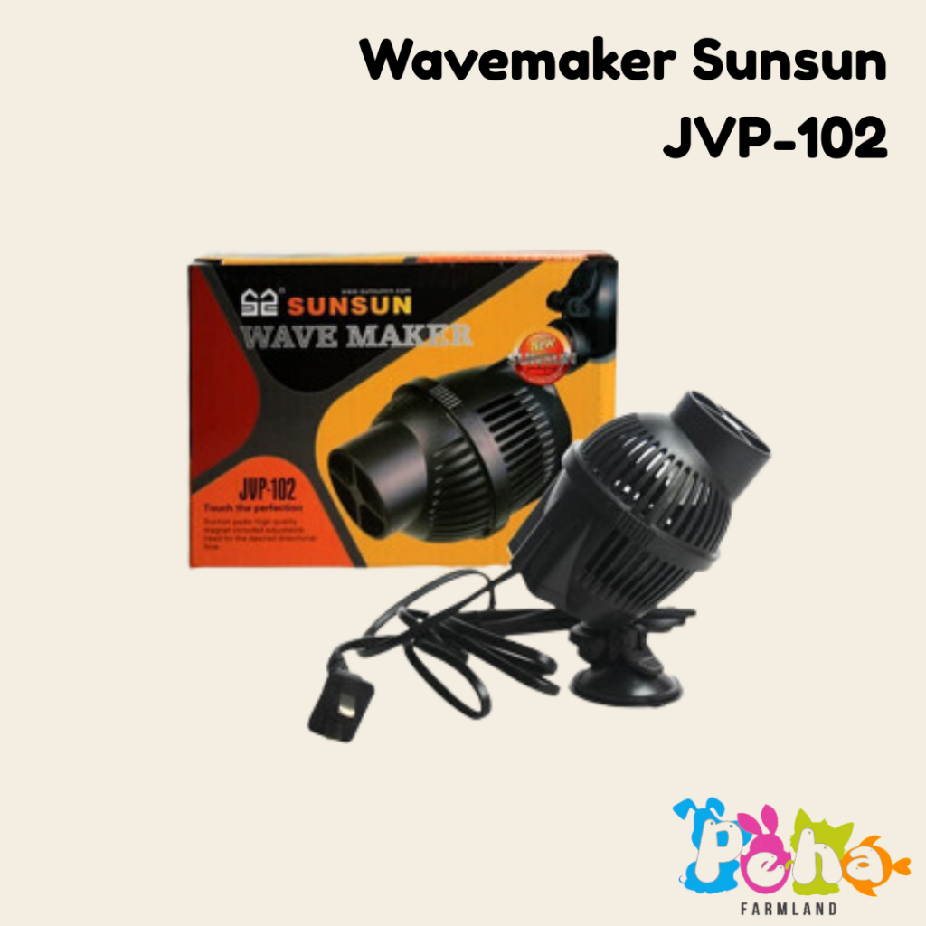Wavemaker Sunsun JVP-102- Pembuat Arus Aquarium dan Kolam