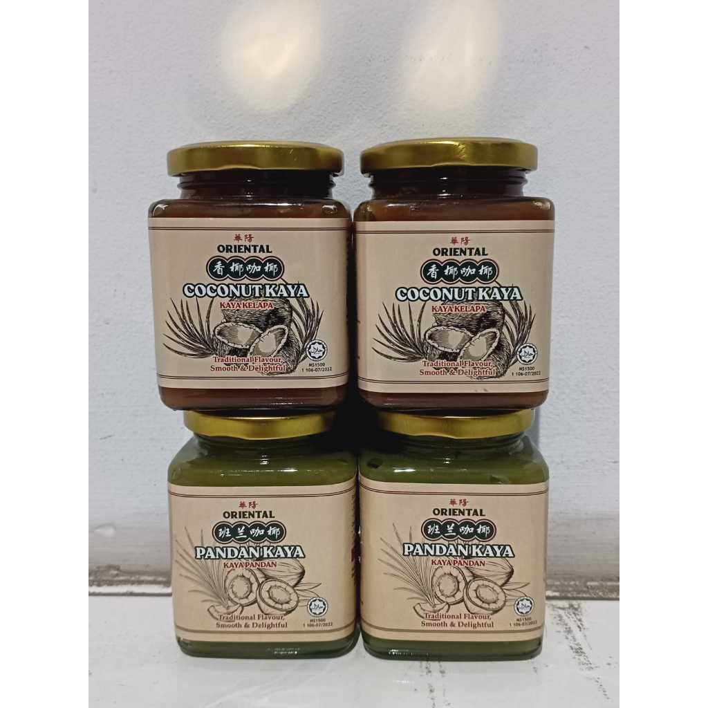 

Oriental Selai/Kaya (Traditional/Pandan) by Oriental Kopi Halal 270gr Malaysia Import