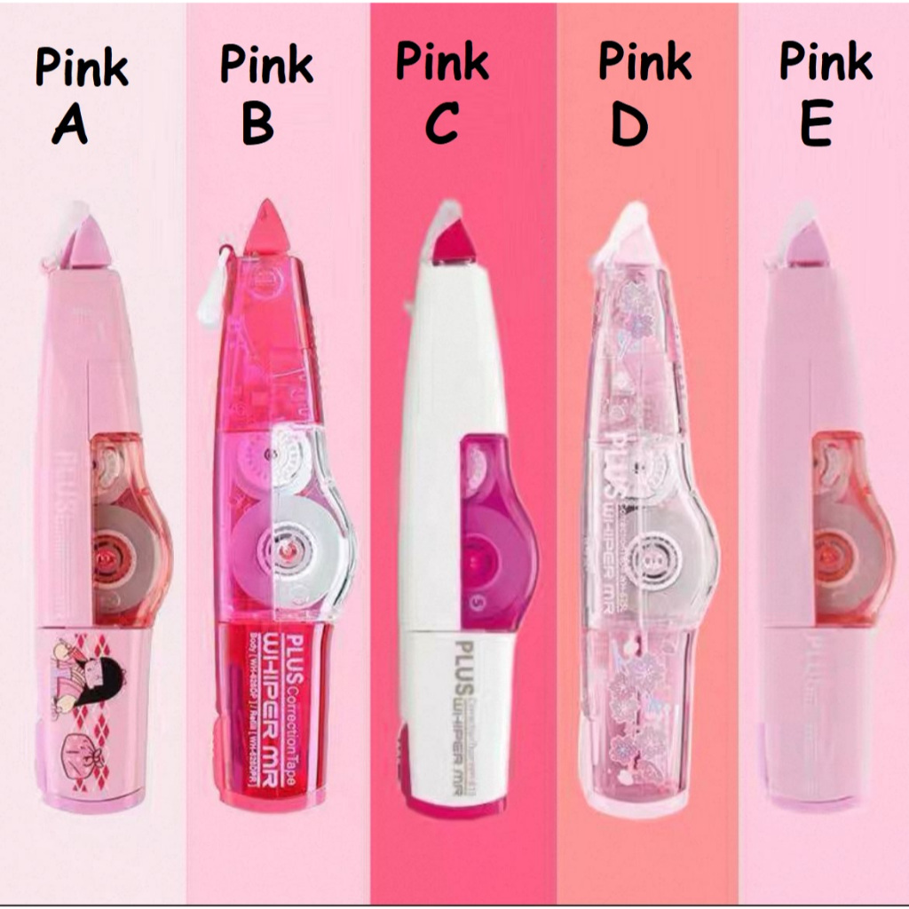 

Correction Tape Plus Tip-ex Pink Theme