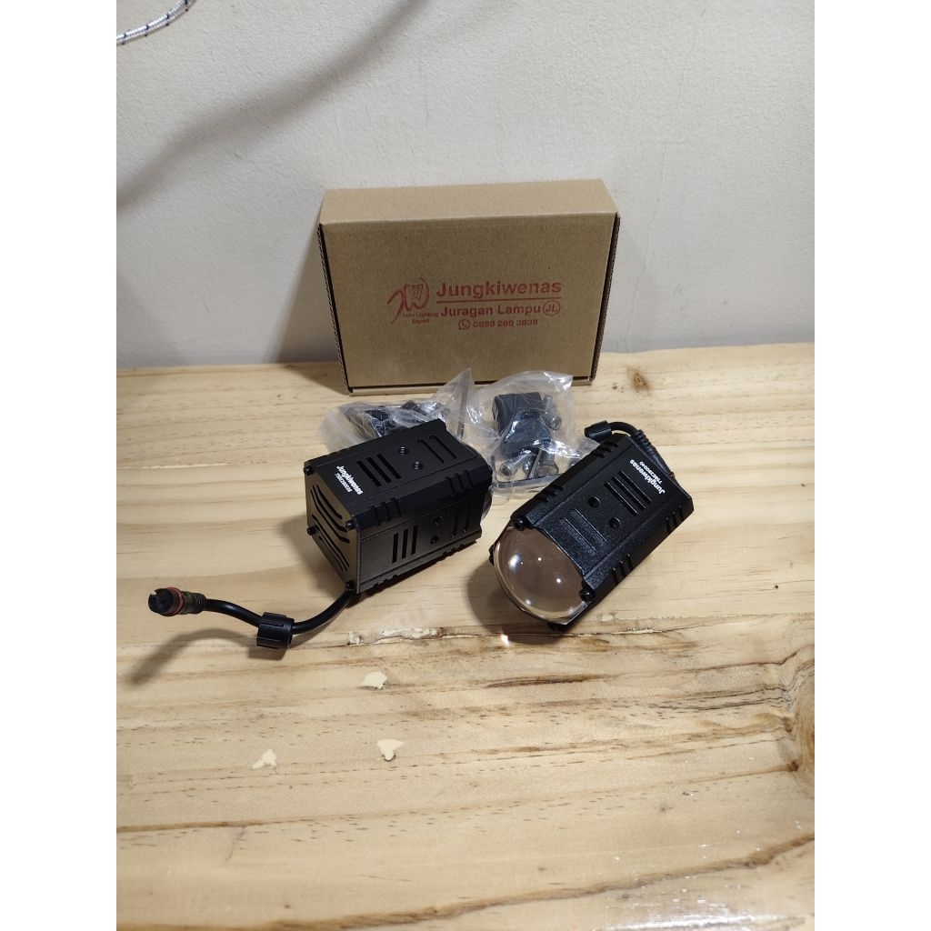 biled matrix laser lampu tembak 110watt 1mata JL55 paling terang 2 warna jauh dekat