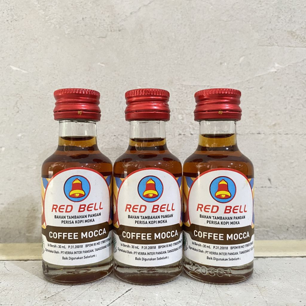 

Red bell perisa COFFEE MOCCA 30 ml | perisa kopi moka | essence kopi moka | perisa coffee mocca