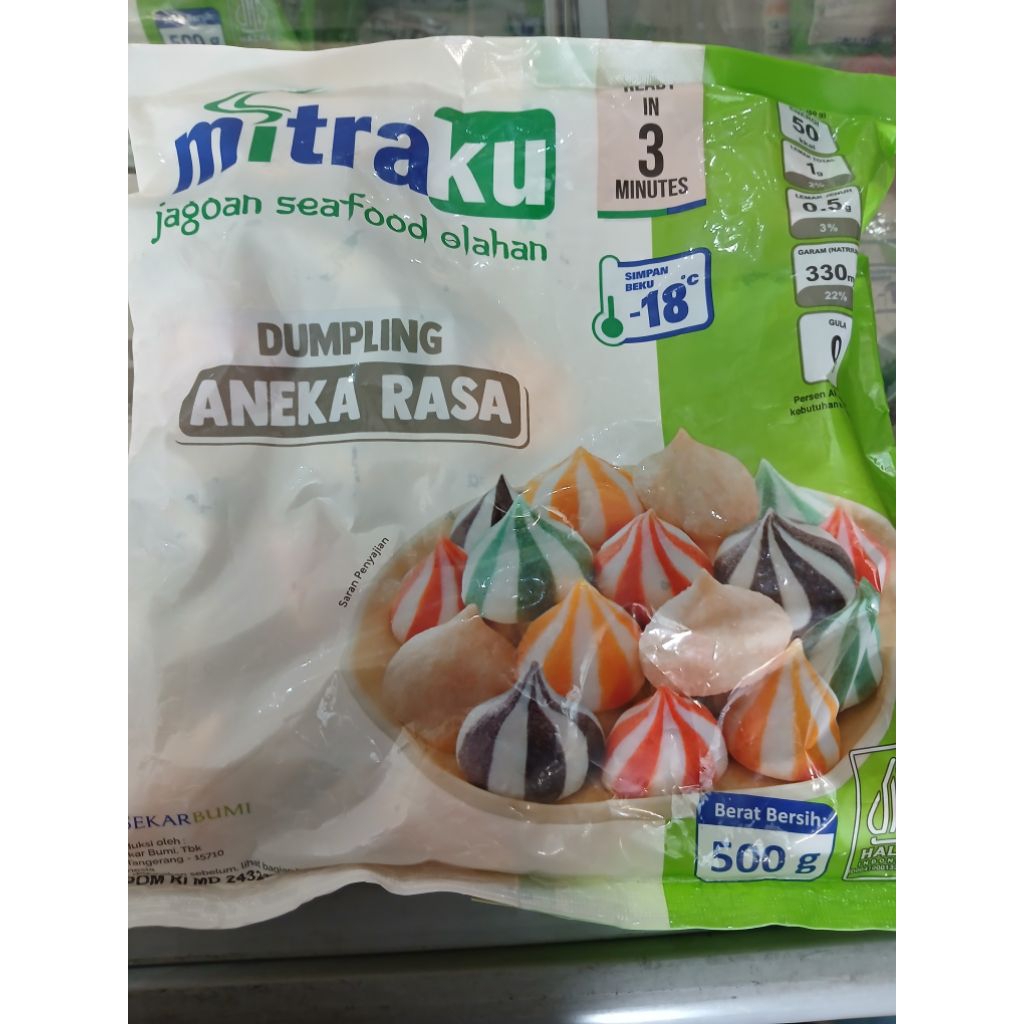 

Mitraku Dumpling Aneka Rasa 500gr