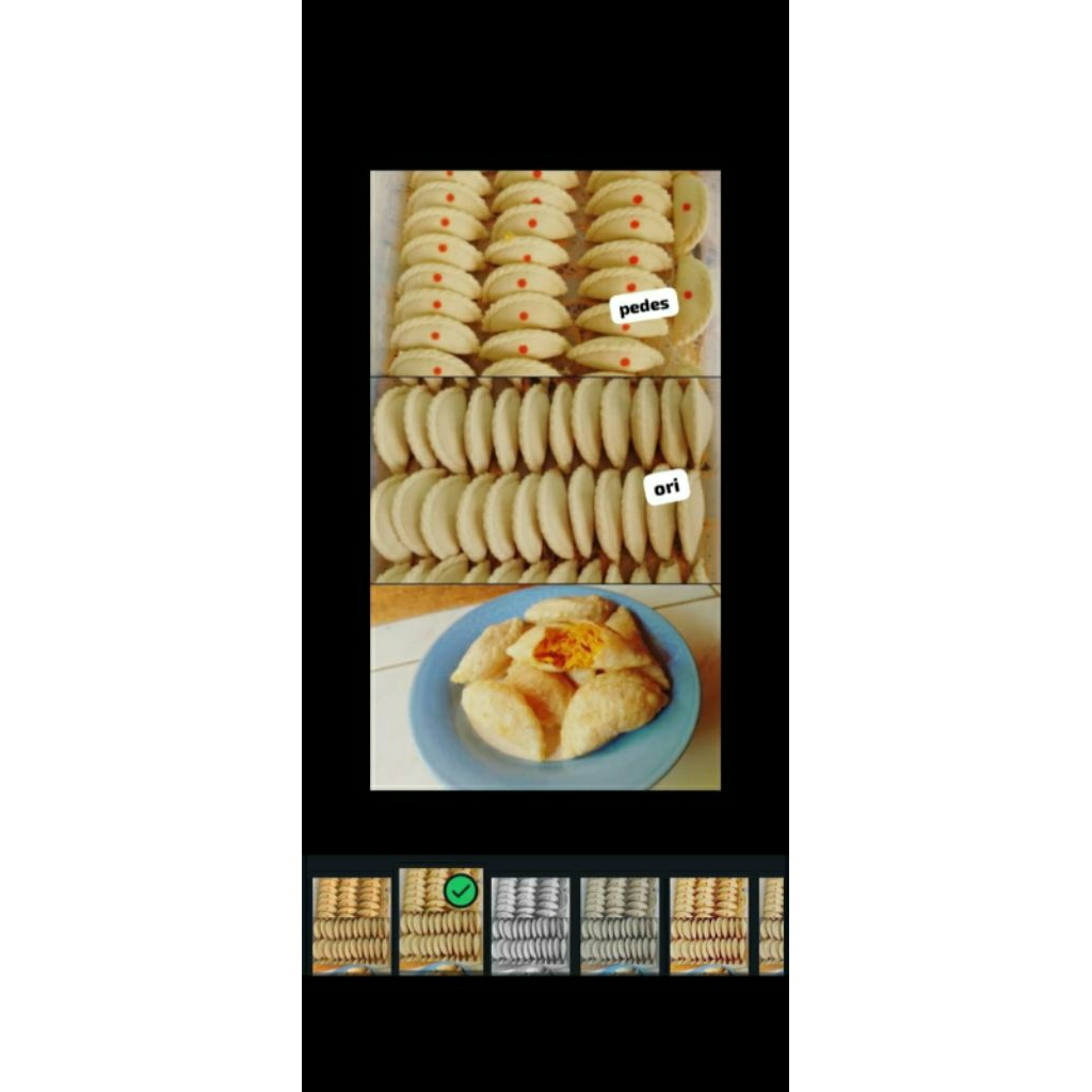 

oam's cireng isi ayam suwir pedas isi 10pcs pedas original