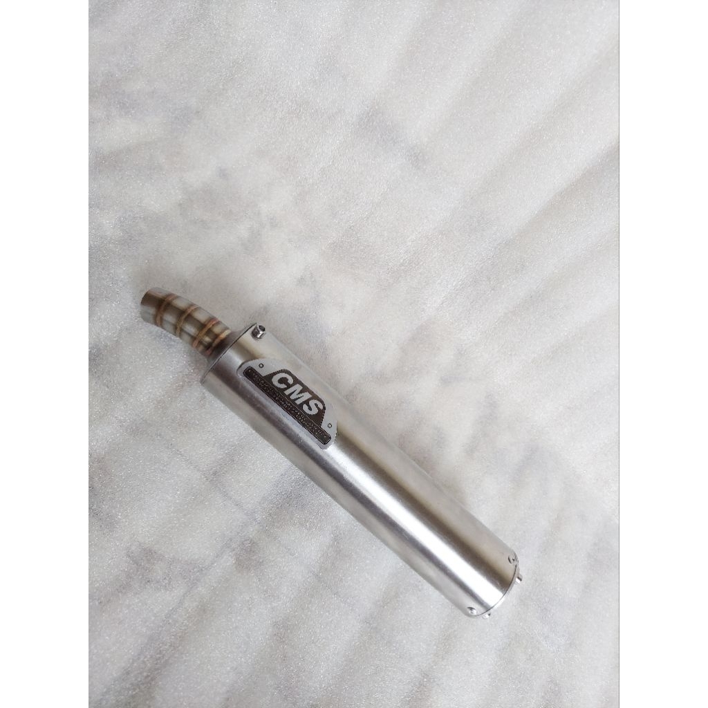 Silencer knalpot stainles CMS Ninja R RR SS Satria 2 tak Fiz R Rx King