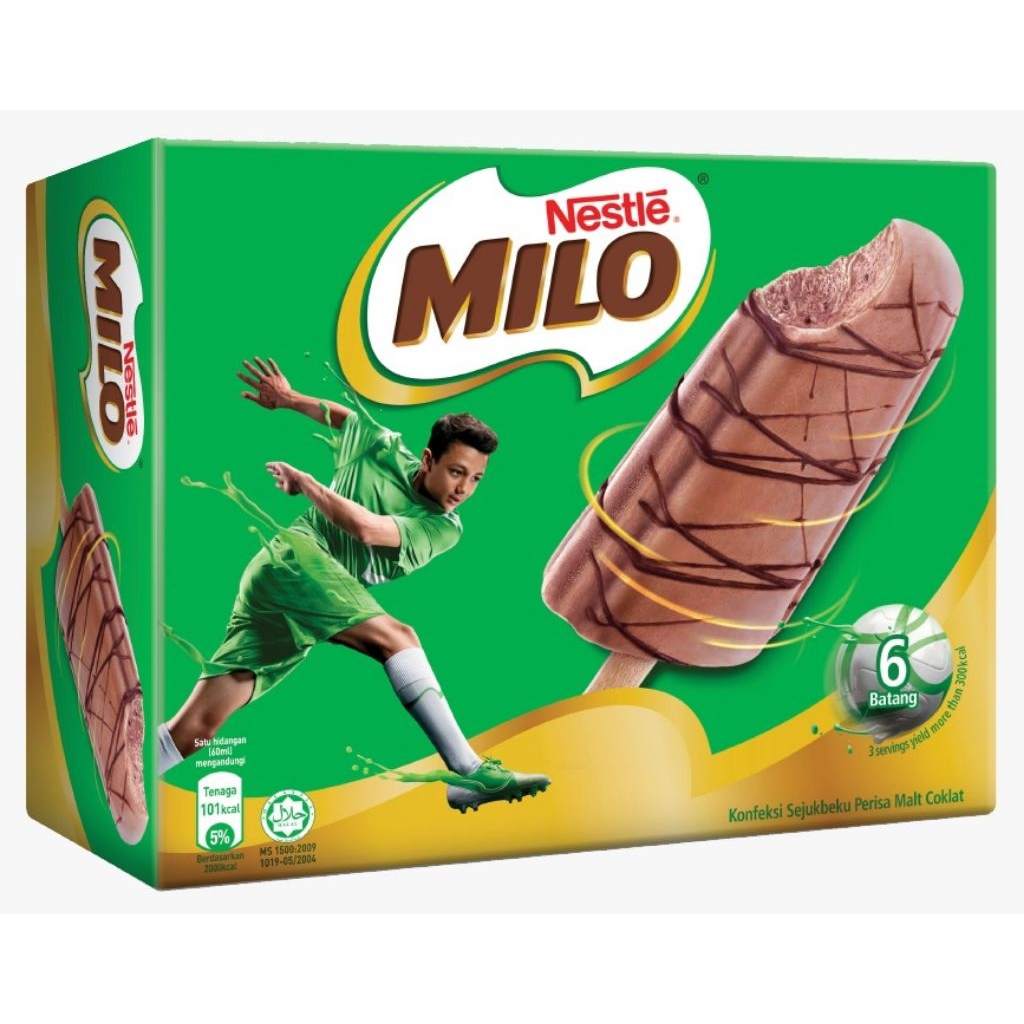 

Milo Stick Multipack isi 6 x 60 ml